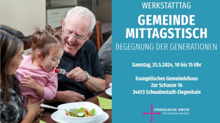 Gemeindemittagstisch in der Gemeinde Schrecksbach?